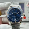 Breitling Superocean Heritage UB2010161C1A1 Replica - Blue Dial Milanese Mesh