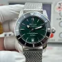 Breitling Superocean Heritage AB2010121L1A1 Replica - Green Dial Milanese Mesh