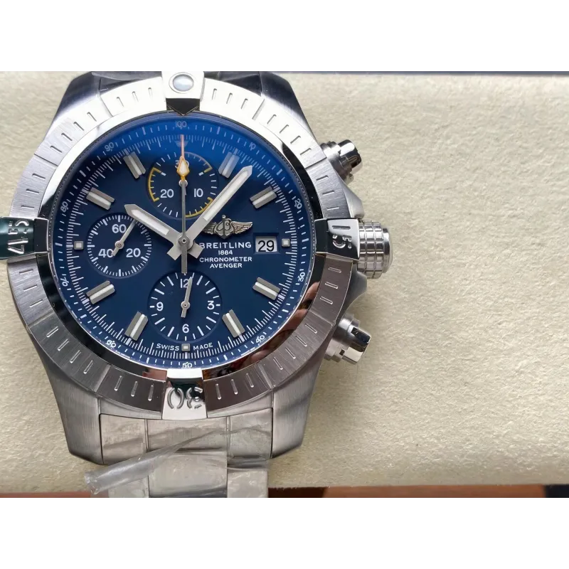 Breitling Avenger A13317101C1A1 Replica - Blue Dial Stainless Steel