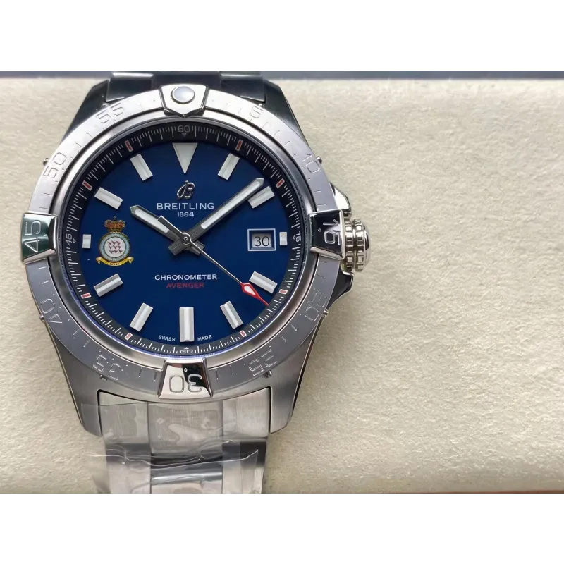 Breitling Avenger A173281A1C1A1 Replica - Blue Dial Fluted Bezel