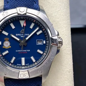 Breitling Avenger A173281A1C1X1 Replica - Blue Dial Fluted Bezel