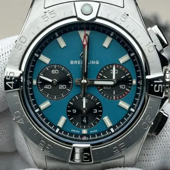 Breitling Chronomat B01 42 AB0147101C1A1 Replica - Ice Blue Dial Stainless Steel