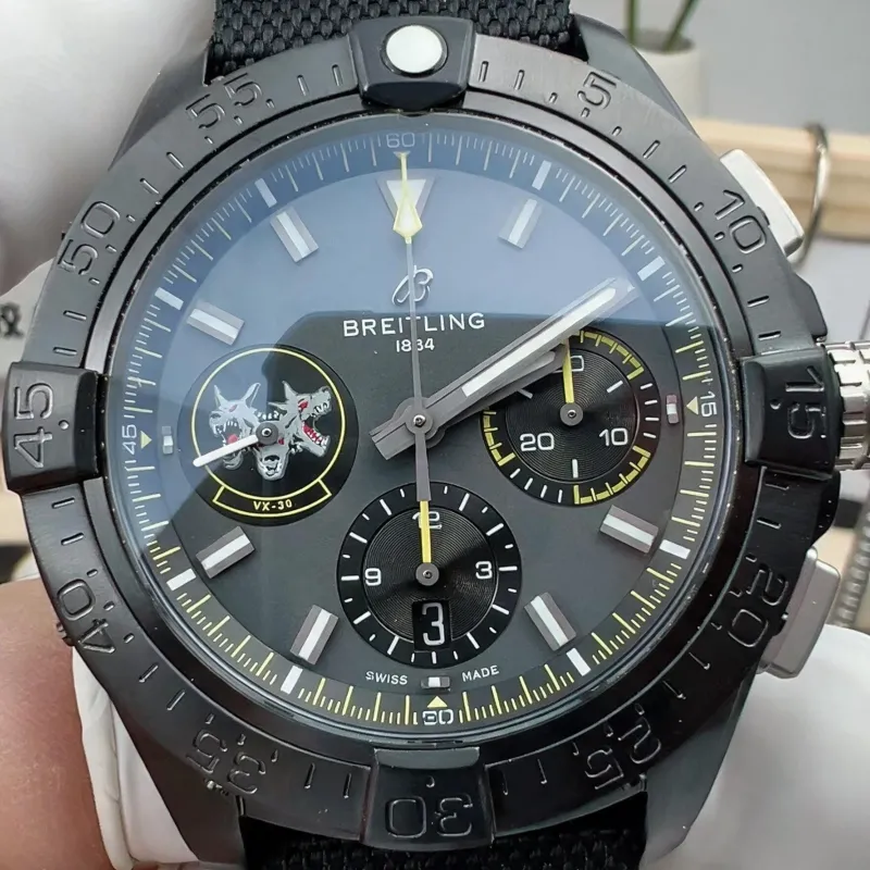 Breitling Avenger SB01472A1B1X1 Replica - Grey Dial Fluted Bezel