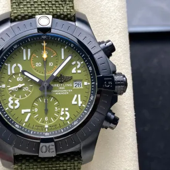 Breitling Avenger Chronograph Military Green V13317101L1X1 Replica - Green Dial