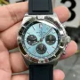 Breitling Chronomat PB0134101C1S1 Replica - Ice Blue Dial Fluted Bezel