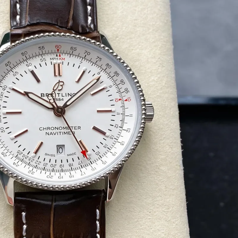 Breitling Navitimer Automatic 41 A17326211G1P1 Replica - White Dial