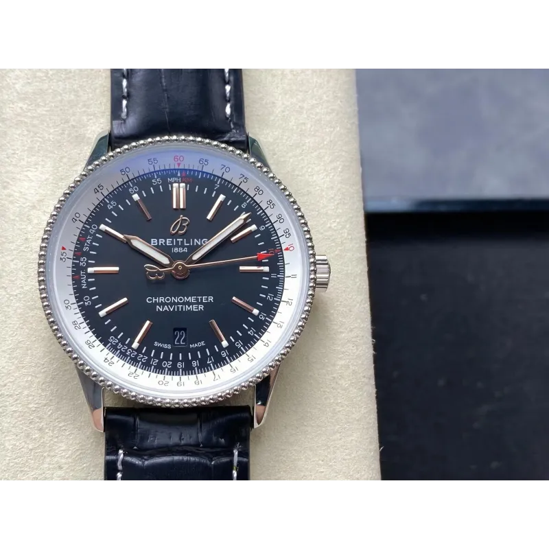Breitling Navitimer Automatic 41 A17326211B1P1 Replica - Black Dial