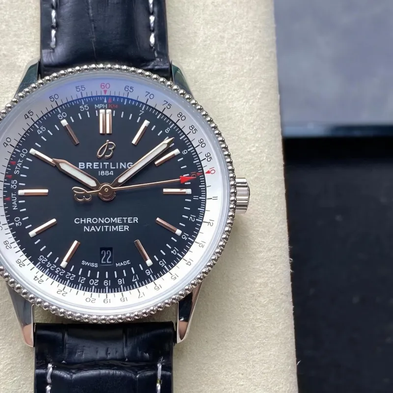 Breitling Navitimer Automatic 41 A17326211B1P1 Replica - Black Dial