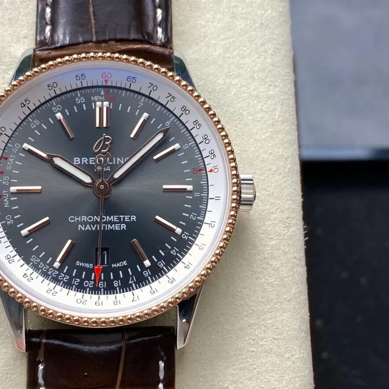 Breitling Navitimer U17326211M1P1 Replica - Grey Dial Two-Tone