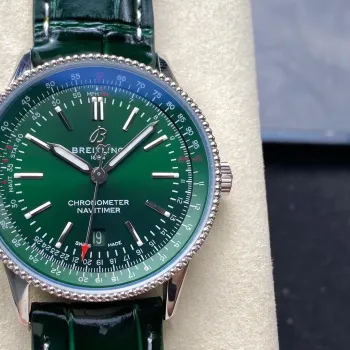 Breitling Navitimer Automatic 41 A17326361L1P1 Replica - Green Dial