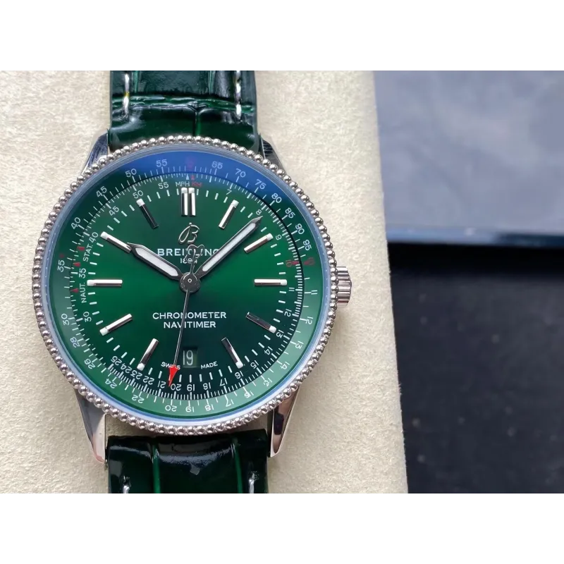 Breitling Navitimer Automatic 41 A17326361L1P1 Replica - Green Dial