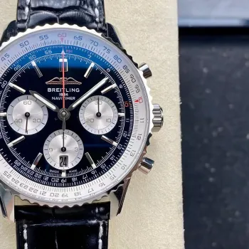 Breitling Navitimer AB0137211B1P1 Replica - Black Dial Fluted Bezel
