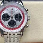Breitling Navitimer AB01383B1G1A1 Replica - Silver Dial Fluted Bezel