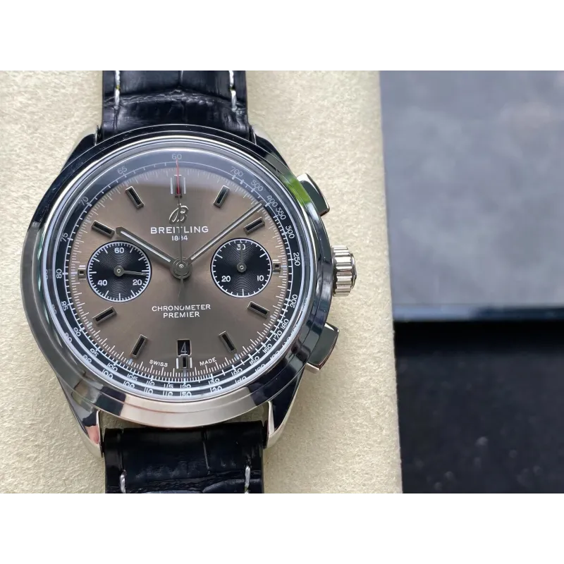 Breitling Premier B01 Chronograph 42 AB0118221B1P2 Replica - Grey Dial