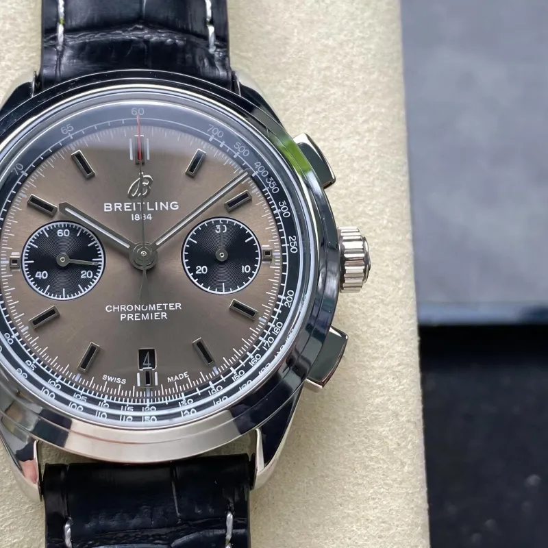 Breitling Premier B01 Chronograph 42 AB0118221B1P2 Replica - Grey Dial