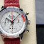 Breitling Top Time B01 Chronograph Ford Mustang AB0176A71A1X1 Replica - White Dial