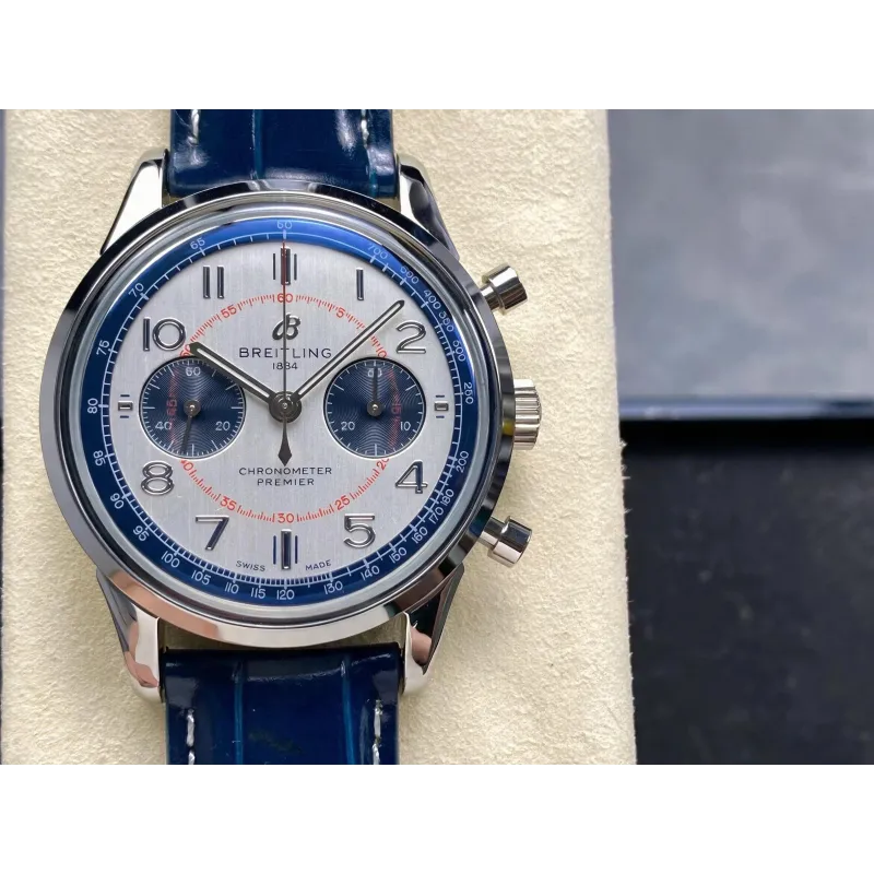 Breitling Premier AB0118A71G1P2 Replica - Silver Dial Stainless Steel