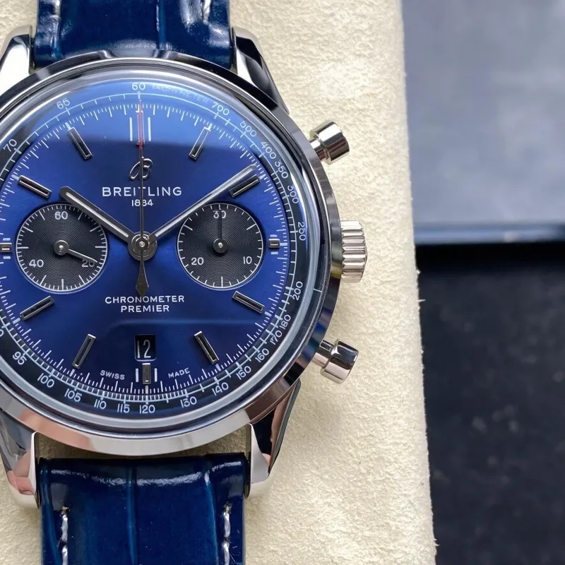 Breitling Premier AB0118A61C1P2 Replica - Blue Dial Stainless Steel