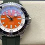 Breitling Superocean 42 A173751A1O1S1 Replica - Orange Dial Rubber Strap