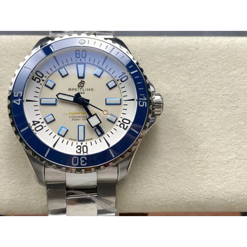 Breitling Superocean A17375E71G1A1 Replica - Silver Dial Stainless Steel