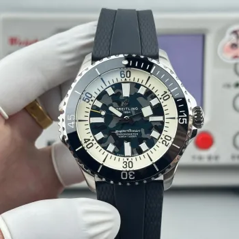 Breitling Superocean E10379351B1S1 Replica - Blue Dial Rubber Strap