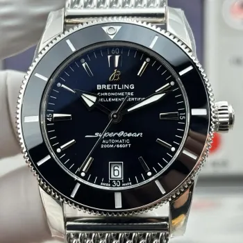 Breitling Superocean Heritage AB2010121B1A1 Replica - Black Dial Milanese Mesh