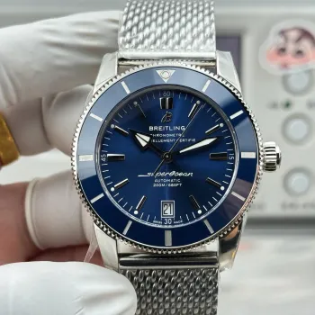 Breitling Superocean Heritage Style AB2010161C1A1 Replica - Blue Dial Milanese Mesh