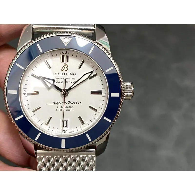 Breitling Superocean Heritage II 42 AB201016/G827-154A Replica - Silver Dial