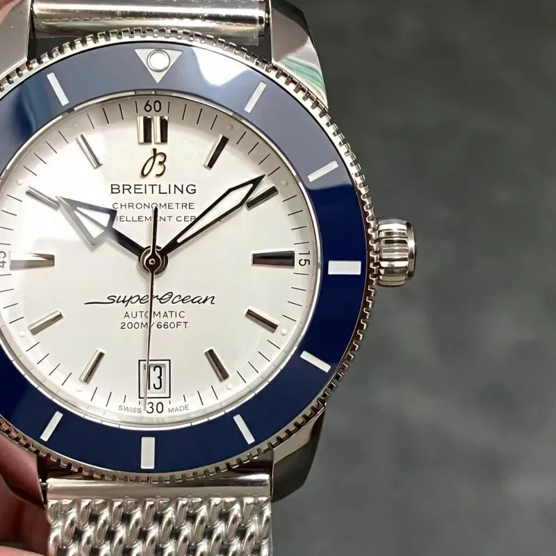 Breitling Superocean Heritage II 42 AB201016/G827-154A Replica - Silver Dial