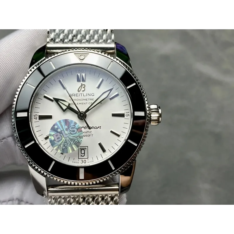 Breitling Superocean Heritage II B20 Automatic 42 AB201012/G827-154A Replica - Silver Dial