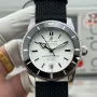 Breitling Superocean Heritage AB201012 Replica - Silver Dial Milanese Mesh