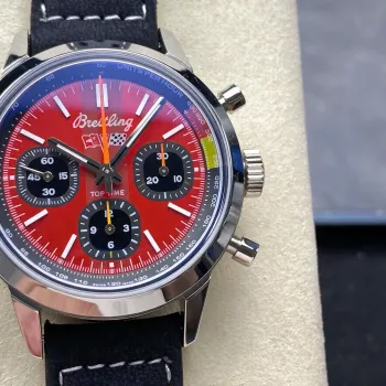 Breitling Top Time B01 Chevrolet Corvette AB01761A1K1X1 Replica - Red Dial