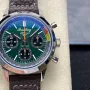 Breitling Top Time B01 Ford Mustang AB01762A1L1X1 Replica - Green Dial