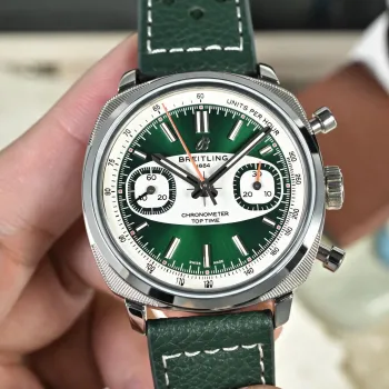 Breitling Top Time Chronograph AB01771A1L1X1 Replica - Green Dial