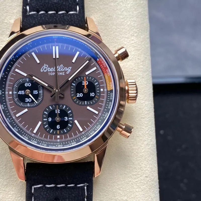 Breitling Top Time B01 Chronograph RB01761A1Q1X1 Replica - Brown Dial