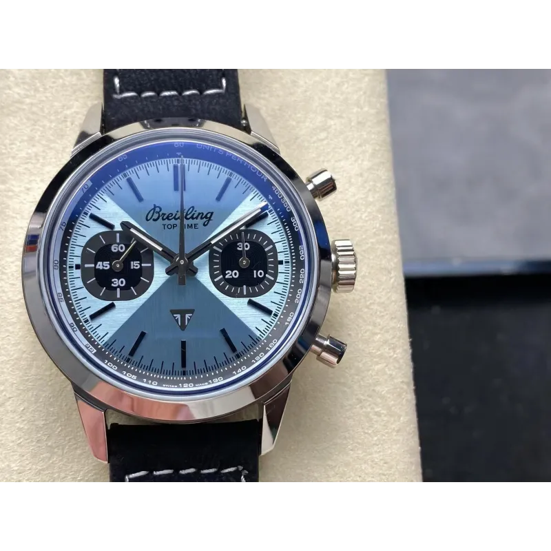 Breitling Top Time B01 AB01764A1C1X1 Replica - Blue Dial Stainless Steel