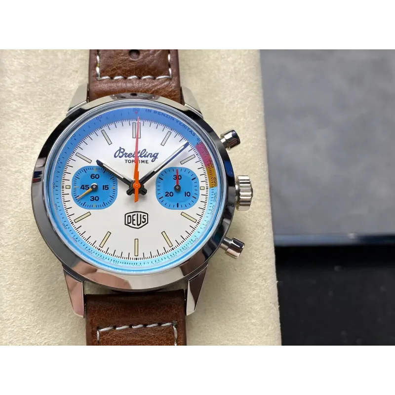 Breitling Top Time Deus Collaboration A233112A1A1X1 Replica - White Dial