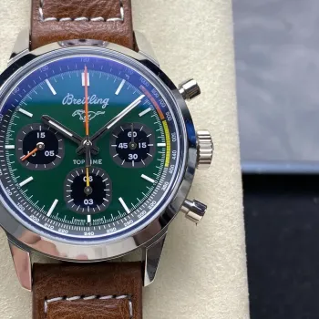 Breitling Top Time Ford Mustang A253101A1L1X1 Replica - Green Dial