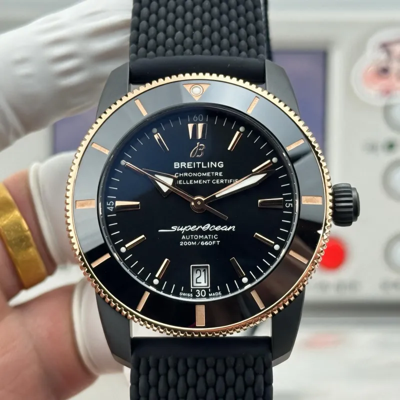 Breitling Superocean Heritage UB20303A1B1S1 Replica - Black Dial Stainless Steel