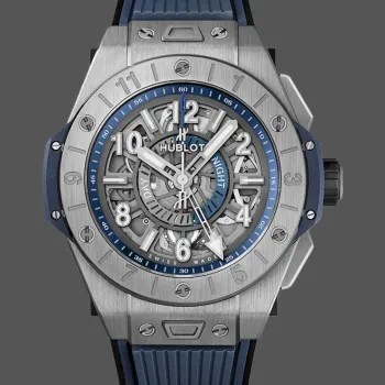 Hublot Big Bang Unico GMT 471.NX.7112.RX Replica - Rubber Strap Titanium
