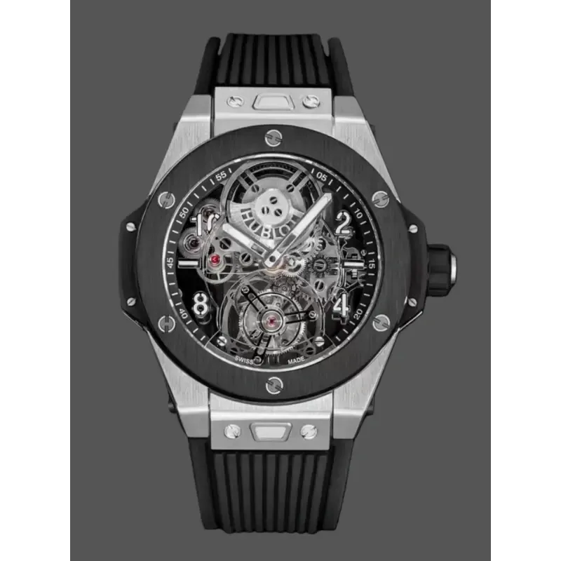 Hublot Big Bang BBT-45BM Replica - Rubber Strap Titanium