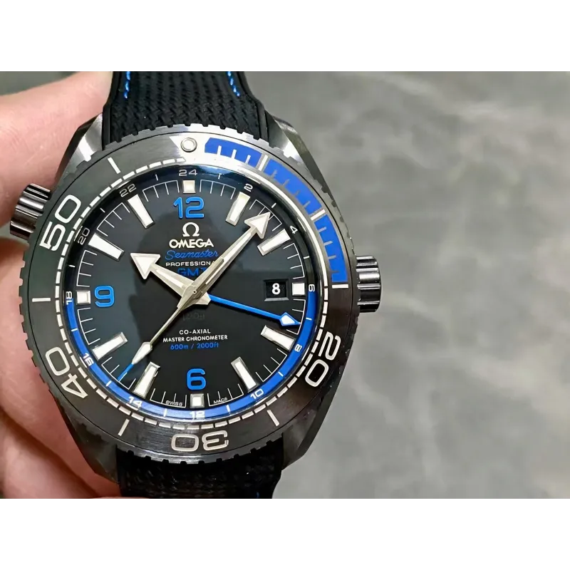 Omega Seamaster Planet Ocean 215.92.46.22.01.002 Replica - Black Dial Ceramic
