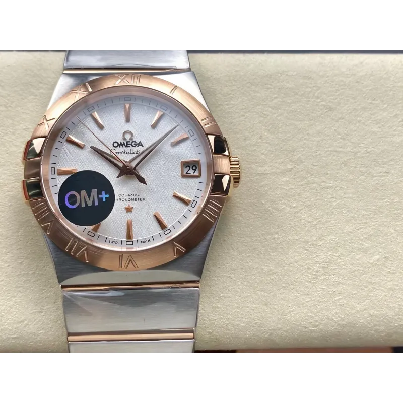 Omega Constellation 123.20.38.21.02.007 Replica - Silver Dial Stainless Steel