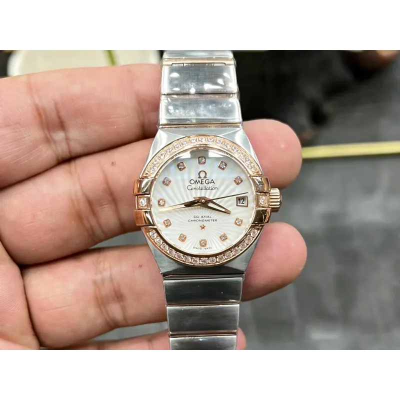 Omega Constellation Unisex 123.25.27.20.55.001 Replica - Mother-of-Pearl Dial