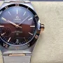 Omega Constellation 131.20.41.21.13.001 (TWO-TONE BRACELET VERSION) Replica - Red Dial