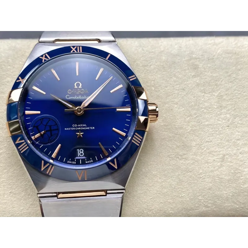 Omega Constellation 131.23.41.21.03.001 (TWO-TONE BRACELET EDITION) Replica - Blue Dial