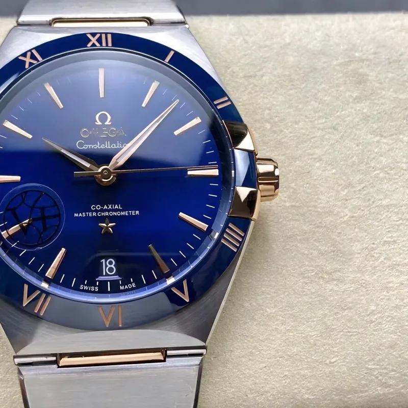 Omega Constellation 131.23.41.21.03.001 (TWO-TONE BRACELET EDITION) Replica - Blue Dial