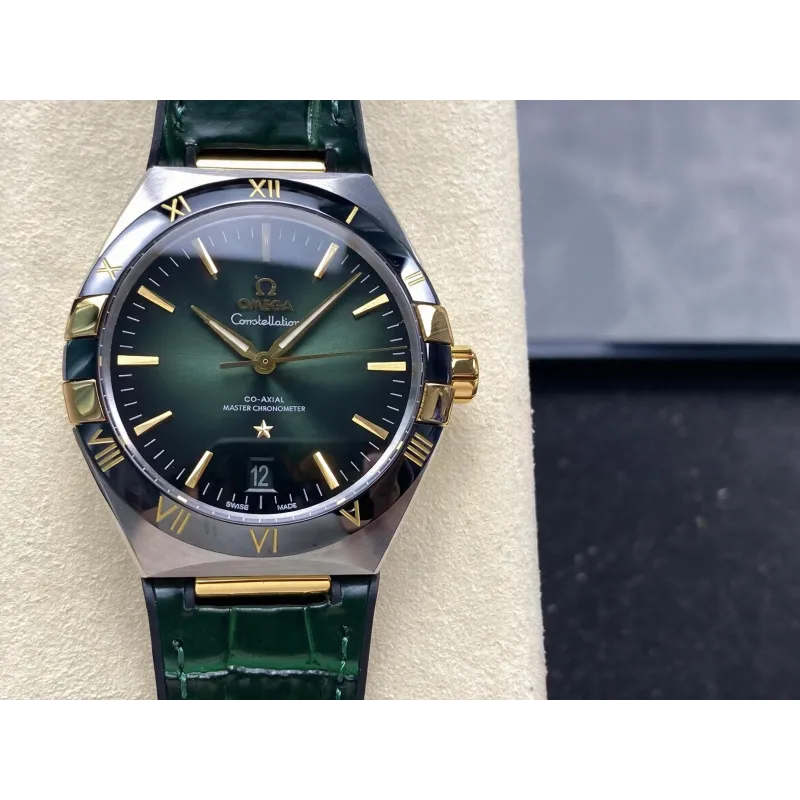 Omega Constellation 131.23.41.21.10.001 Replica - Green Dial Stainless Steel