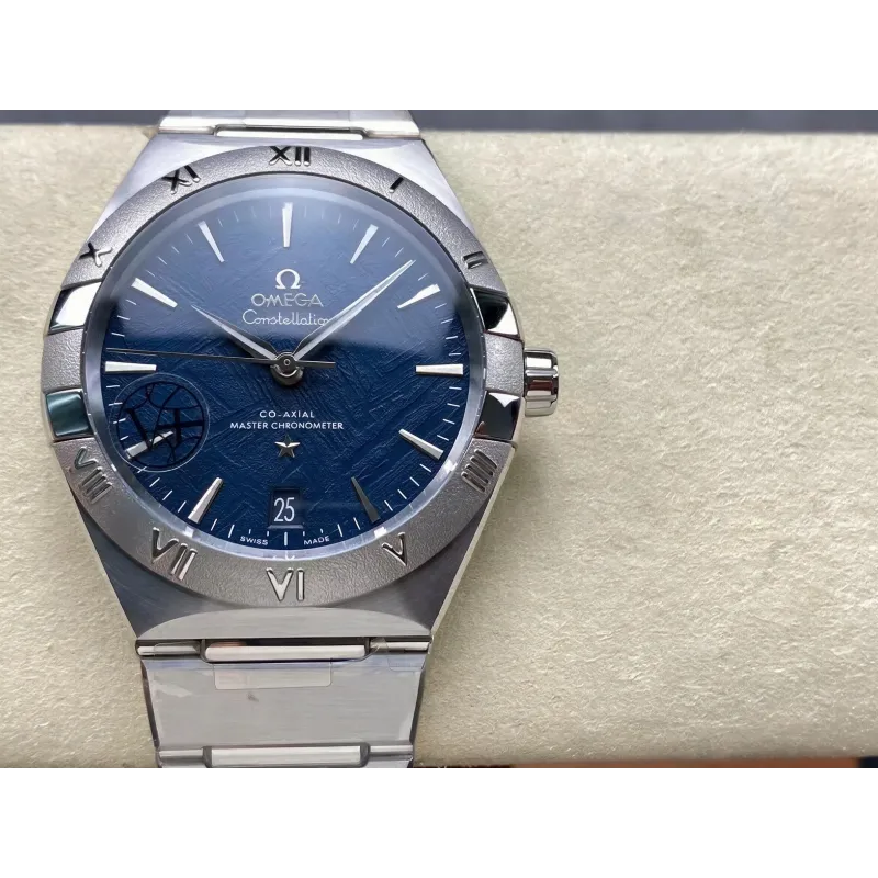 Omega Constellation 131.30.41.21.99.003 Replica - Blue Dial Stainless Steel