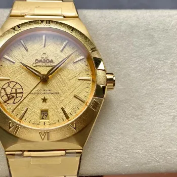 Omega Constellation 131.50.41.21.99.001 Replica - Champagne Dial Yellow Gold
